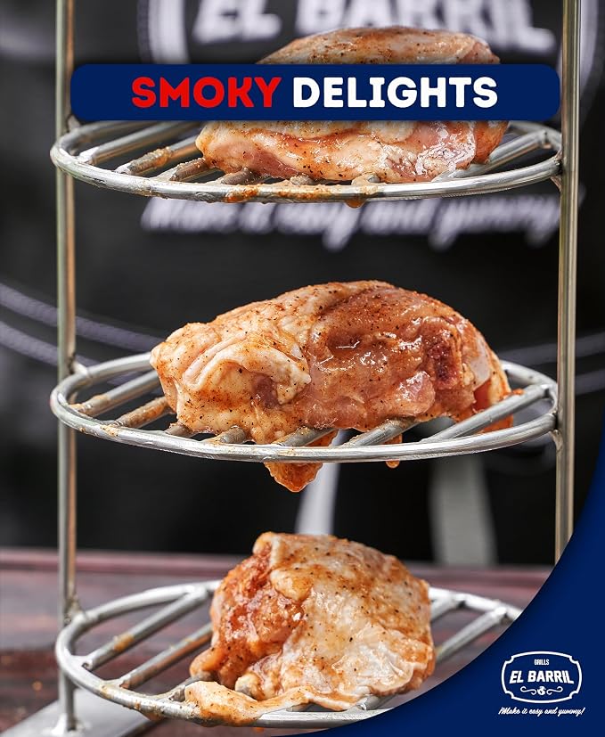 Large Steel Grill 45LB Combo