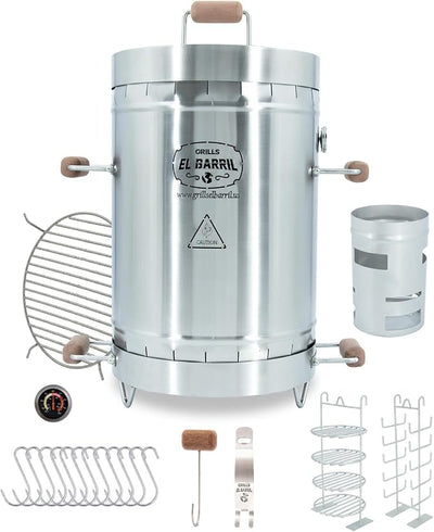 Medium Steel Grill 30LB Combo