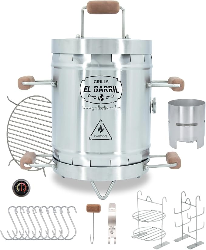 Small steel Grill 13LB Combo