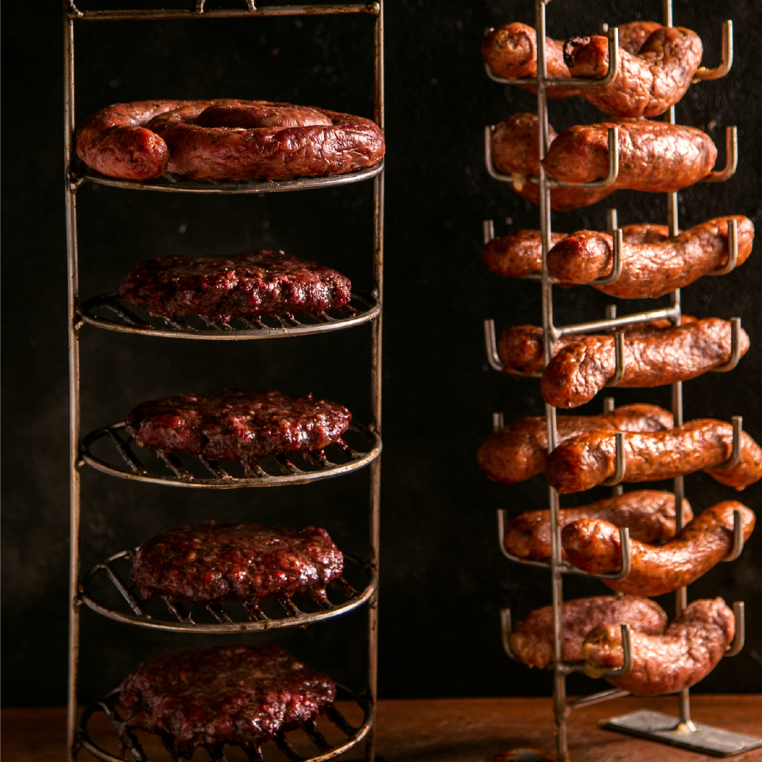 Sausages Cooking Tower