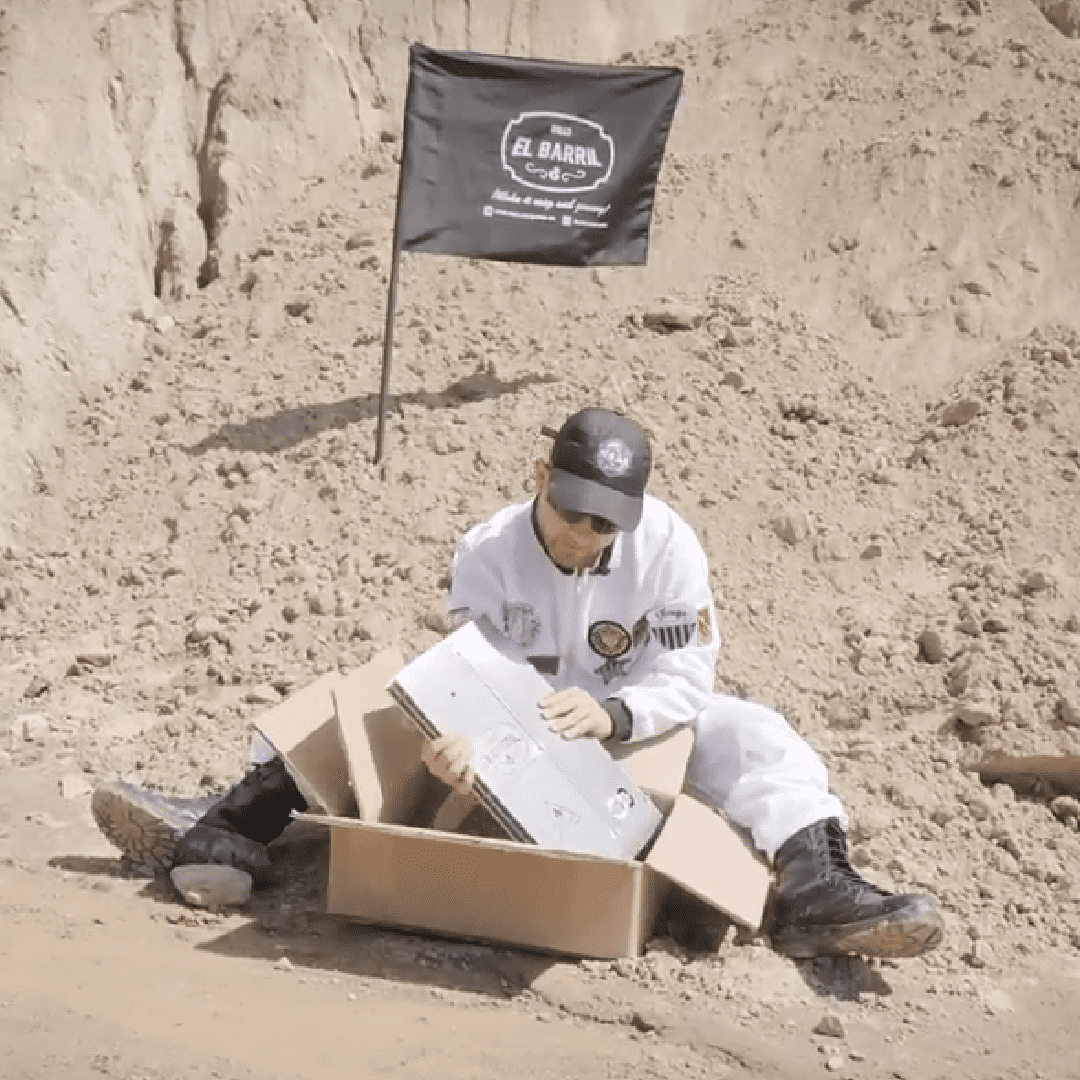 Folding small Barrel